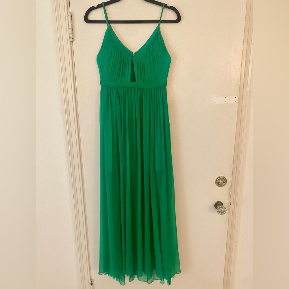 Alice + Olivia Vibrant Green Dress
